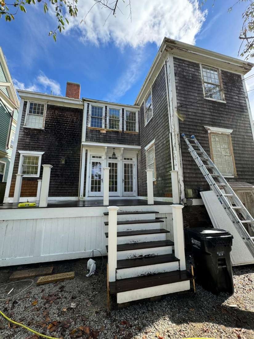 Residential Facade · Before – Newport