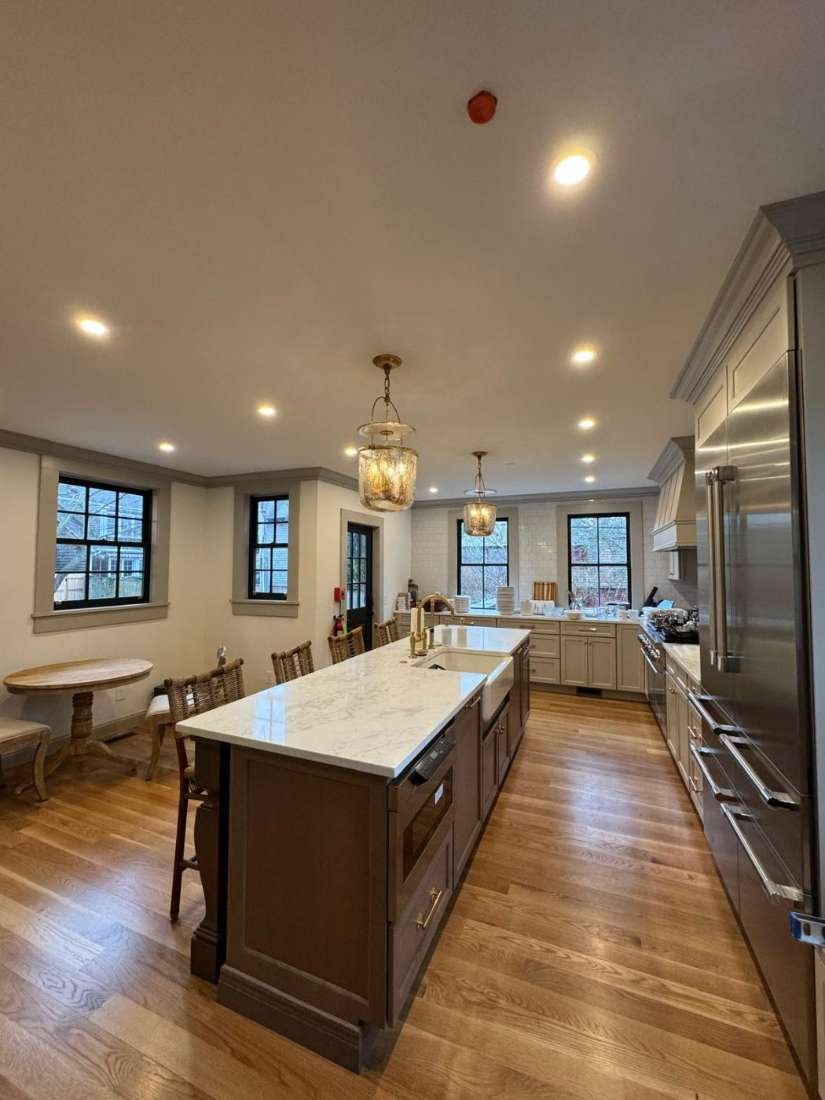 New Construction Kitchen – Interior · carpentry and finishes